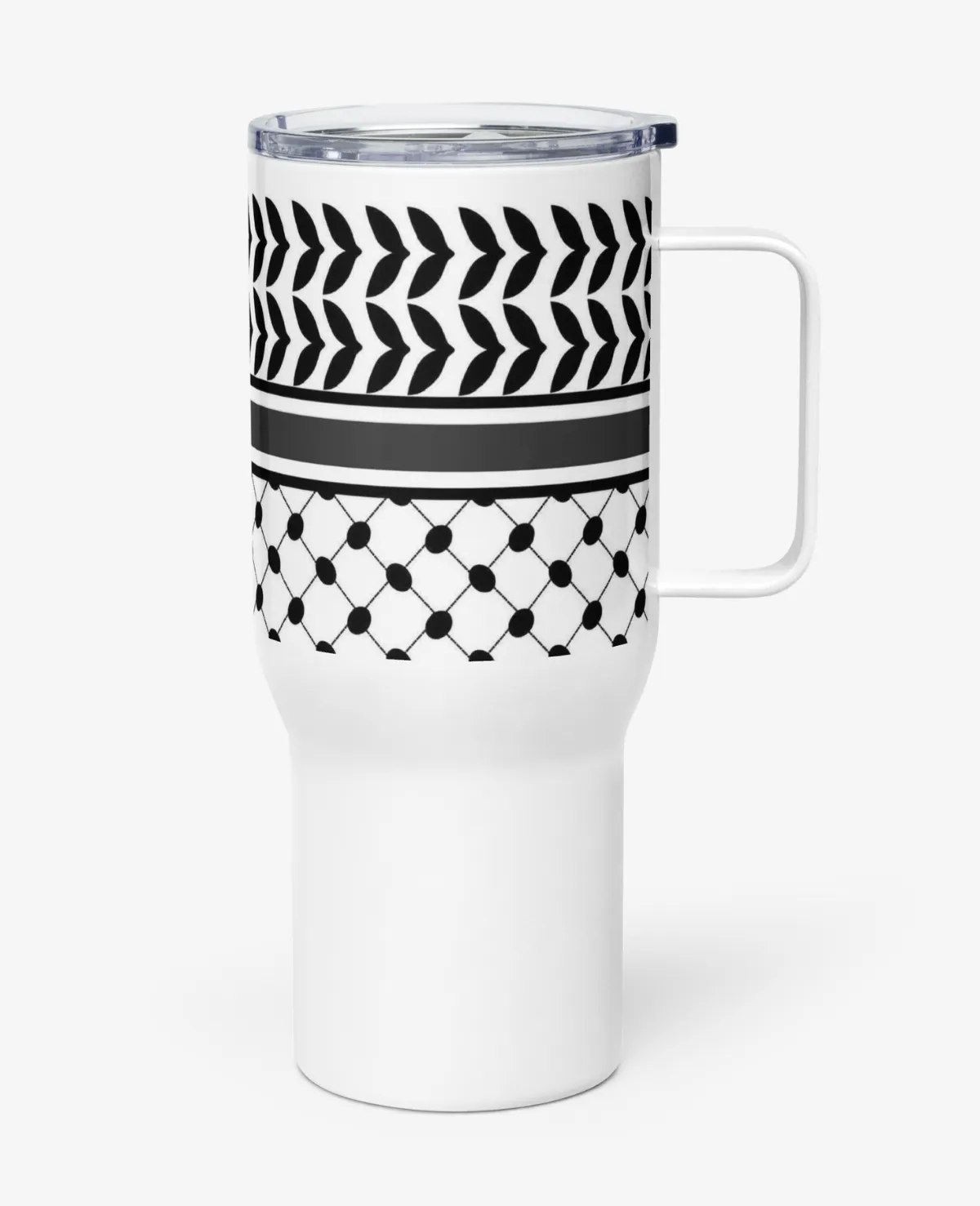 Gaza Travel Mug with Handle - Image 2