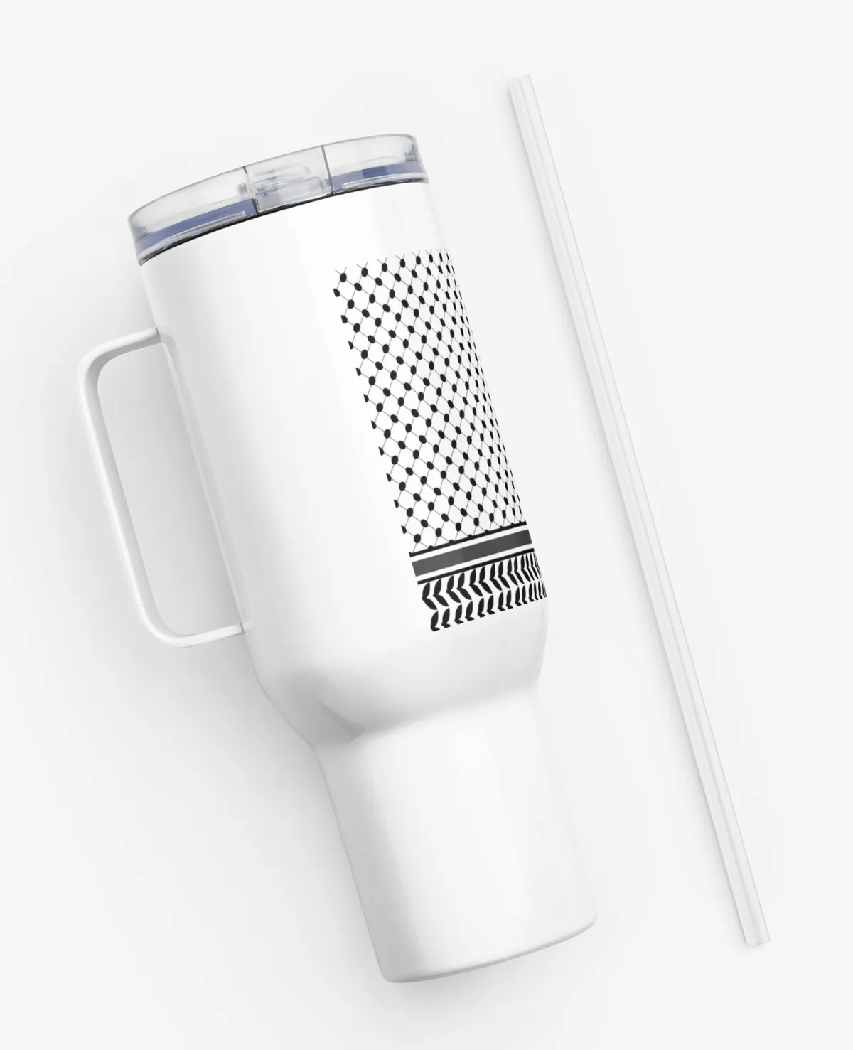 Gaza Travel Mug with Handle