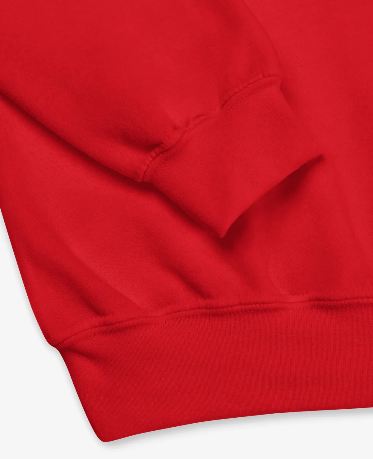 Gaza Crewneck Sweatshirt – Red - Image 5